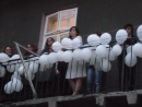 Every house needs a balcony - installation in urban space