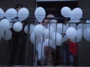 Every house needs a balcony - installation in urban space