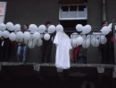 Every house needs a balcony - installation in urban space